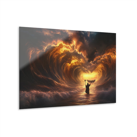 Epic Wave Acrylic Print - Stunning Wall Art for Home Decor