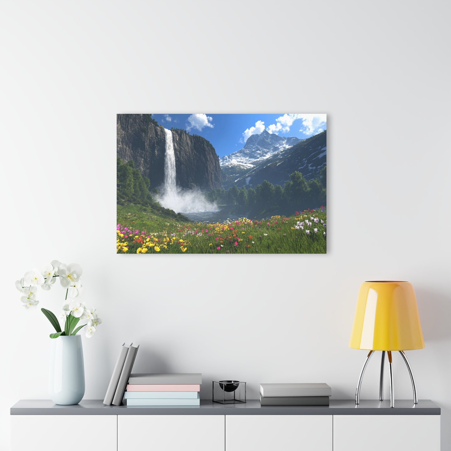 Serene Landscape Acrylic Print - Wall Art for Nature Lovers