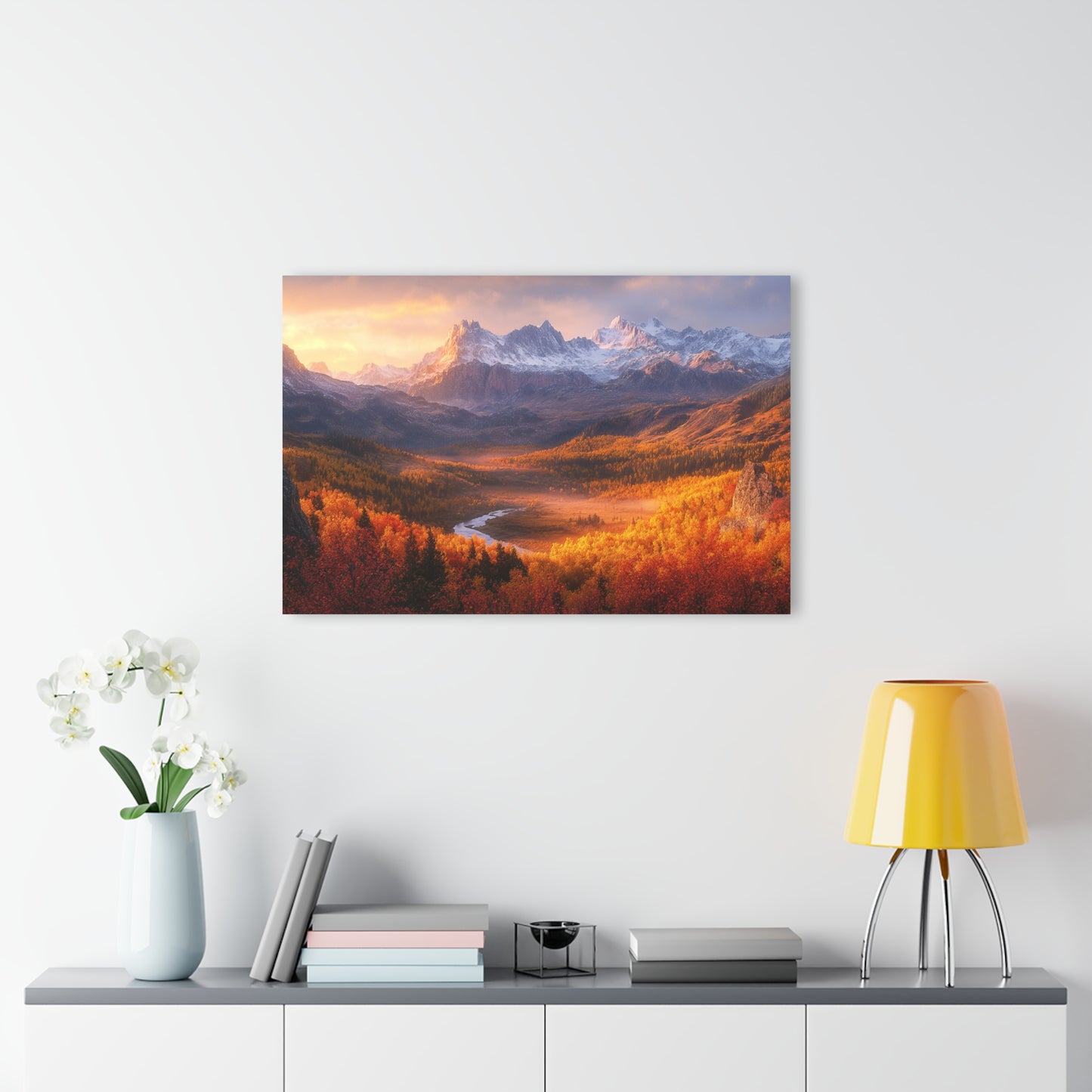 Autumn Landscape Acrylic Print - Wall Art for Home Décor