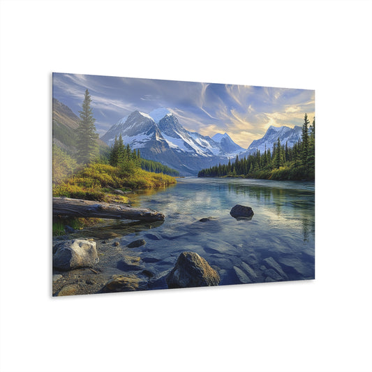 Stunning Landscape Acrylic Print with French Cleat Mounting