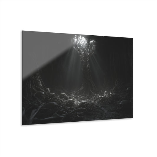 Mystical Forest Acrylic Print - French Cleat Hanging Wall Art