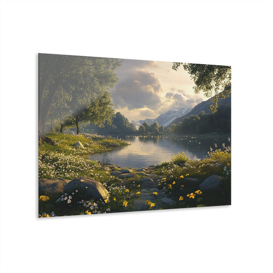 Scenic Landscape Acrylic Print - Nature Wall Art for Home Decor